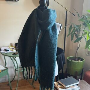 a new day Deep Teal Scarf